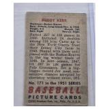 Buddy Kerr 1951 Bowman #171 - Boston Braves Vintage Baseball Card Buddy Kerr 1951 Bowman #171 - Boston Braves Vintage Baseball Card
