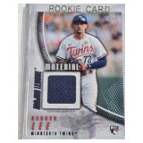 Brooks Lee 2025 Rookie Relic Topps Major League Material #MLM2-BL - Minnesota Twins Baseball Card Brooks Lee 2025 Rookie Relic Topps Major League Material #MLM2-BL - Minnesota Twins Baseball Card