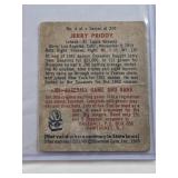 Jerry Priddy 1949 Bowman #4 - St. Louis Browns Vintage Baseball Card Jerry Priddy 1949 Bowman #4 - St. Louis Browns Vintage Baseball Card