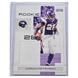 Adrian Peterson Rookie 2007 Donruss Playoff #101 - Minnesota Vikings Football Card Adrian Peterson Rookie 2007 Donruss Playoff #101 - Minnesota Vikings Football Card