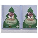 Lot of 2 Daunte Culpepper Football Cards Christmas Tree Die Cut Design, 2000 Revolution Lot of 2 Daunte Culpepper Football Cards Christmas Tree Die Cut Design, 2000 Revolution