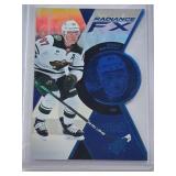 Kirill Kaprizov 2023-24 Upper Deck SPx Radiance FX Blue Die Cut #RFX-50 and Numbered 2/299 - Minnesota Wild Hockey Card Kirill Kaprizov 2023-24 Upper Deck SPx Radiance FX Blue Die Cut #RFX-50 and Numbered 2/299 - Minnesota Wild Hockey Card