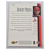 Albert Pujols Rookie 2001 Upper Deck #295 - St. Louis Cardinals Baseball Card Albert Pujols Rookie 2001 Upper Deck #295 - St. Louis Cardinals Baseball Card