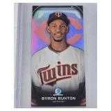 Byron Buxton Mini Rookie 2015 Topps Chrome Refractor Insert #PP-1 - Minnesota Twins Baseball Card Byron Buxton Mini Rookie 2015 Topps Chrome Refractor Insert #PP-1 - Minnesota Twins Baseball Card
