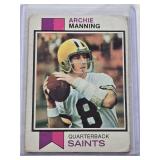 Archie Manning 1973 Topps #125 - New Orleans Saints Vintage Football Card Archie Manning 1973 Topps #125 - New Orleans Saints Vintage Football Card