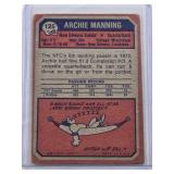 Archie Manning 1973 Topps #125 - New Orleans Saints Vintage Football Card Archie Manning 1973 Topps #125 - New Orleans Saints Vintage Football Card