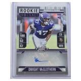 Dwight McGlothern Rookie Auto 2024 Panini Contenders Optic Auto #170 - Minnesota Vikings Football Card Dwight McGlothern Rookie Auto 2024 Panini Contenders Optic Auto #170 - Minnesota Vikings Football Card