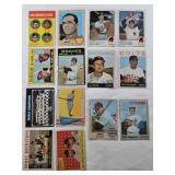 Lot of 14 Vintage Baseball Cards from the 1960 Lot of 14 Vintage Baseball Cards from the 1960