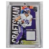 Adam Thielen 2020 Panini Donruss Elite Jersey Patch Relic #CJ-AT - Minnesota Vikings Football Card Adam Thielen 2020 Panini Donruss Elite Jersey Patch Relic #CJ-AT - Minnesota Vikings Football Card