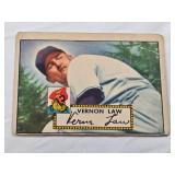 Vernon Law 1952 Topps #81 - Pittsburgh Pirates Vintage Baseball Card Vernon Law 1952 Topps #81 - Pittsburgh Pirates Vintage Baseball Card