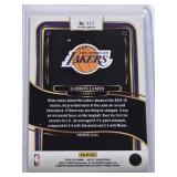 LeBron James 2024-25 Panini Select Silver Holo Prizm #111 - Los Angeles Lakers Basketball Card LeBron James 2024-25 Panini Select Silver Holo Prizm #111 - Los Angeles Lakers Basketball Card