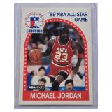 Michael Jordan 1989 NBA Hoops #21 - Chicago Bulls Basketball Card Michael Jordan 1989 NBA Hoops #21 - Chicago Bulls Basketball Card