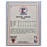 Michael Jordan 1989 NBA Hoops #21 - Chicago Bulls Basketball Card Michael Jordan 1989 NBA Hoops #21 - Chicago Bulls Basketball Card