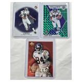 Lot of 3 Randy Moss Cards Panini Mosaic Prizm, Topps, and Upper Deck Diamond Skills - Minnesota Vikings Football Cards Lot of 3 Randy Moss Cards Panini Mosaic Prizm, Topps, and Upper Deck Diamond Skills - Minnesota Vikings Football Cards