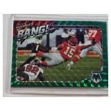 Patrick Mahomes 2021 Panini Mosaic Green Mosaic Prizm #B-2 - Kansas City Chiefs Football Card Patrick Mahomes 2021 Panini Mosaic Green Mosaic Prizm #B-2 - Kansas City Chiefs Football Card