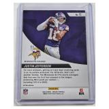 Justin Jefferson 2024 Panini Mosaic Silver Prizm #12 - Minnesota Vikings Football Card Justin Jefferson 2024 Panini Mosaic Silver Prizm #12 - Minnesota Vikings Football Card