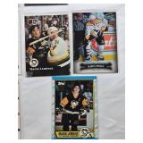 Lot of 15 Mario Lemieux Hockey Cards Featuring Upper Deck, Pro Set, and Score Brands with Various Designs and Years Lot of 15 Mario Lemieux Hockey Cards Featuring Upper Deck, Pro Set, and Score Brands with Various Designs and Years