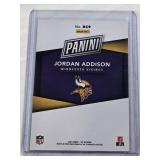 Jordan Addison Rookie 2023 Panini #240 and Numbered 441/499 - Minnesota Vikings Football Card Jordan Addison Rookie 2023 Panini #240 and Numbered 441/499 - Minnesota Vikings Football Card