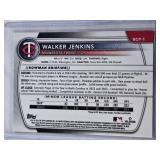 Walker Jenkins Rookie 2025 Bowman Chrome Sapphire #BCP-1 - Minnesota Twins Baseball Card Walker Jenkins Rookie 2025 Bowman Chrome Sapphire #BCP-1 - Minnesota Twins Baseball Card