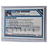Clayton Kershaw Rookie Gold SP! 2007 Bowman #BDPP77 - Los Angeles Dodgers Baseball Card Clayton Kershaw Rookie Gold SP! 2007 Bowman #BDPP77 - Los Angeles Dodgers Baseball Card