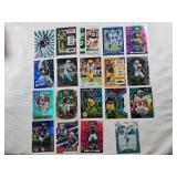 Lot of 19 Football Cards Featuring Players like Lamar Jackson, Deandre Hopkins, Allen, Diggs, Micah Parsons, Joe Namath,Tua Tagovailoa and More Lot of 19 Football Cards Featuring Players like Lamar Jackson, Deandre Hopkins, Allen, Diggs, Micah Parsons, Joe Namath,Tua Tagovailoa and More