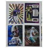 Lot of 19 Football Cards Featuring Players like Lamar Jackson, Deandre Hopkins, Allen, Diggs, Micah Parsons, Joe Namath,Tua Tagovailoa and More Lot of 19 Football Cards Featuring Players like Lamar Jackson, Deandre Hopkins, Allen, Diggs, Micah Parsons, Joe Namath,Tua Tagovailoa and More