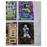 Lot of 19 Football Cards Featuring Players like Lamar Jackson, Deandre Hopkins, Allen, Diggs, Micah Parsons, Joe Namath,Tua Tagovailoa and More Lot of 19 Football Cards Featuring Players like Lamar Jackson, Deandre Hopkins, Allen, Diggs, Micah Parsons, Joe Namath,Tua Tagovailoa and More