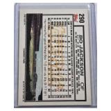 Bo Jackson 1992 Topps Gold Winner #290 - Chicago White Sox Baseball Card Bo Jackson 1992 Topps Gold Winner #290 - Chicago White Sox Baseball Card