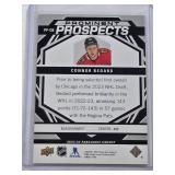 Connor Bedard Rookie 2023-24 Parkhurst Prominent Prospects Holo #PP-CB - Chicago Blackhawks Hockey Card Connor Bedard Rookie 2023-24 Parkhurst Prominent Prospects Holo #PP-CB - Chicago Blackhawks Hockey Card