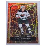 Kirill Kaprizov 2022-23 O-Pee-Chee Platinum Hot Magma #3 and Numbered 97/499 - Minnesota Wild Hockey Card Kirill Kaprizov 2022-23 O-Pee-Chee Platinum Hot Magma #3 and Numbered 97/499 - Minnesota Wild Hockey Card