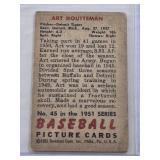 Art Houtteman 1951 Bowman #45 - Detroit Tigers Vintage Baseball Card Art Houtteman 1951 Bowman #45 - Detroit Tigers Vintage Baseball Card
