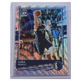 Luka Doncic 2020-21 Panini Donruss Optic Wave Refractor Prizm #86 - Dallas Mavericks Basketball Card Luka Doncic 2020-21 Panini Donruss Optic Wave Refractor Prizm #86 - Dallas Mavericks Basketball Card