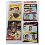 Lot of 9 Vintage Baseball Cards From the 1960 Lot of 9 Vintage Baseball Cards From the 1960