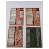 Lot of 9 Vintage Baseball Cards From the 1960 Lot of 9 Vintage Baseball Cards From the 1960