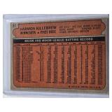 Harmon Killebrew 1972 Topps #51 - Minnesota Twins Vintage Baseball Card Harmon Killebrew 1972 Topps #51 - Minnesota Twins Vintage Baseball Card
