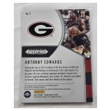 Anthony Edwards Rookie 2020 Panini Prizm Draft Picks #1 - Georgia Bulldogs Basketball Card Anthony Edwards Rookie 2020 Panini Prizm Draft Picks #1 - Georgia Bulldogs Basketball Card