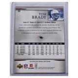 Tom Brady 2007 Upper Deck First Edition #56 - New England Patriots Football Card Tom Brady 2007 Upper Deck First Edition #56 - New England Patriots Football Card