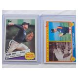 Lot of 2 Nolan Ryan Baseball Cards Featuring 1985 Topps Record Breaker #7 and 1983 Topps Super Veteran #361-  Vintage Baseball Cards Lot of 2 Nolan Ryan Baseball Cards Featuring 1985 Topps Record Breaker #7 and 1983 Topps Super Veteran #361-  Vintage Baseball Cards