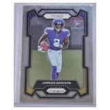 Jordan Addison Rookie 2023 Panini Prizm #368 - Minnesota Vikings Football Card Jordan Addison Rookie 2023 Panini Prizm #368 - Minnesota Vikings Football Card