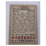 Vic Raschi 1951 Bowman #25 - New York Yankees Vintage Baseball Card Vic Raschi 1951 Bowman #25 - New York Yankees Vintage Baseball Card