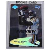 Randy Moss Rookie Foil 1998 Collector Randy Moss Rookie Foil 1998 Collector
