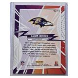 Lamar Jackson 2023 Panini Prestige Heroes Foil Insert #H-5 - Baltimore Ravens Football Card Lamar Jackson 2023 Panini Prestige Heroes Foil Insert #H-5 - Baltimore Ravens Football Card