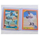 Lot of 2 Frank Thomas Rookie Cards Including 1990 Score #86T & 1990 Topps #414 Lot of 2 Frank Thomas Rookie Cards Including 1990 Score #86T & 1990 Topps #414
