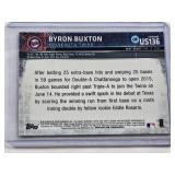 Byron Buxton Rookie 2015 Topps Chrome Pulsar Refractor #US136 - Minnesota Twins Baseball Card Byron Buxton Rookie 2015 Topps Chrome Pulsar Refractor #US136 - Minnesota Twins Baseball Card