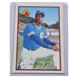 Ken Griffey Jr. Rookie 1989 Bowman #220 - Seattle Mariners Baseball Card Ken Griffey Jr. Rookie 1989 Bowman #220 - Seattle Mariners Baseball Card