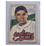 Mike Garcia 1951 Bowman #150 - Cleveland Indians Vintage Baseball Card Mike Garcia 1951 Bowman #150 - Cleveland Indians Vintage Baseball Card