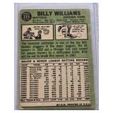Billy Williams 1967 Topps #315 - Chicago Cubs Vintage Baseball Card Billy Williams 1967 Topps #315 - Chicago Cubs Vintage Baseball Card