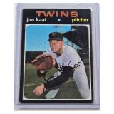 Jim Kaat 1971 Topps #245 - Minnesota Twins Vintage Baseball Card Jim Kaat 1971 Topps #245 - Minnesota Twins Vintage Baseball Card