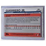Vladimir Guerrero Jr. Rookie 2019 Topps Update Series #US1 - Toronto Blue Jays Baseball Card Vladimir Guerrero Jr. Rookie 2019 Topps Update Series #US1 - Toronto Blue Jays Baseball Card