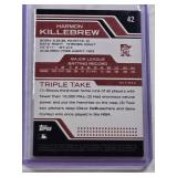 Harmon Killebrew 2008 Topps Triple Threads #42 and Numbered 998/1350 - Minnesota Twins Baseball Card Harmon Killebrew 2008 Topps Triple Threads #42 and Numbered 998/1350 - Minnesota Twins Baseball Card